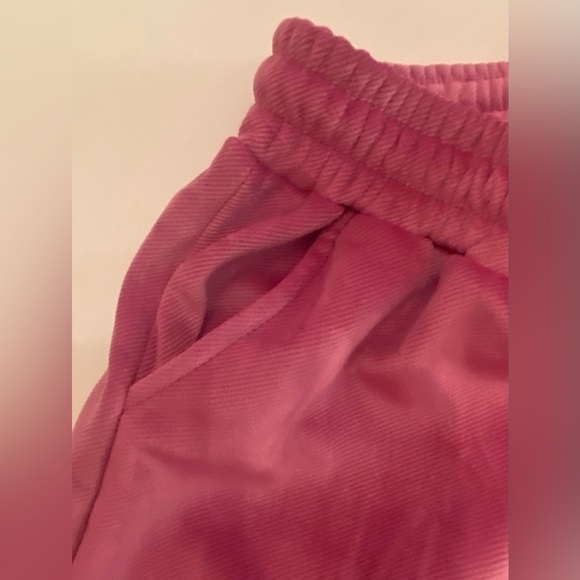 NWT Fuyukai Woman’s Pink 2-Piece Fleece Pant Jacket Set Size S/M - Picture 15 of 15